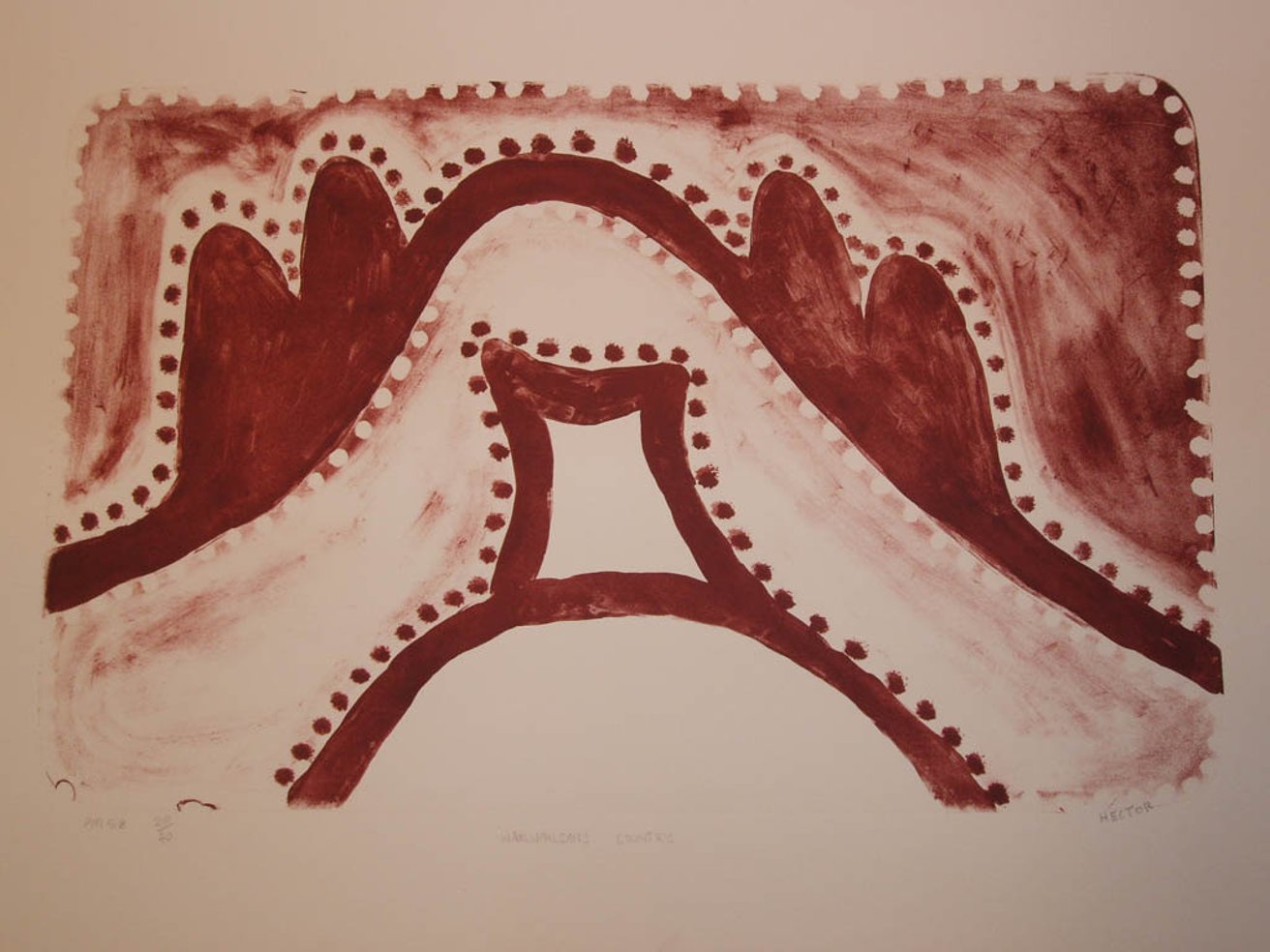 Latest artwork by Hector Jandany (c.1927-2006)