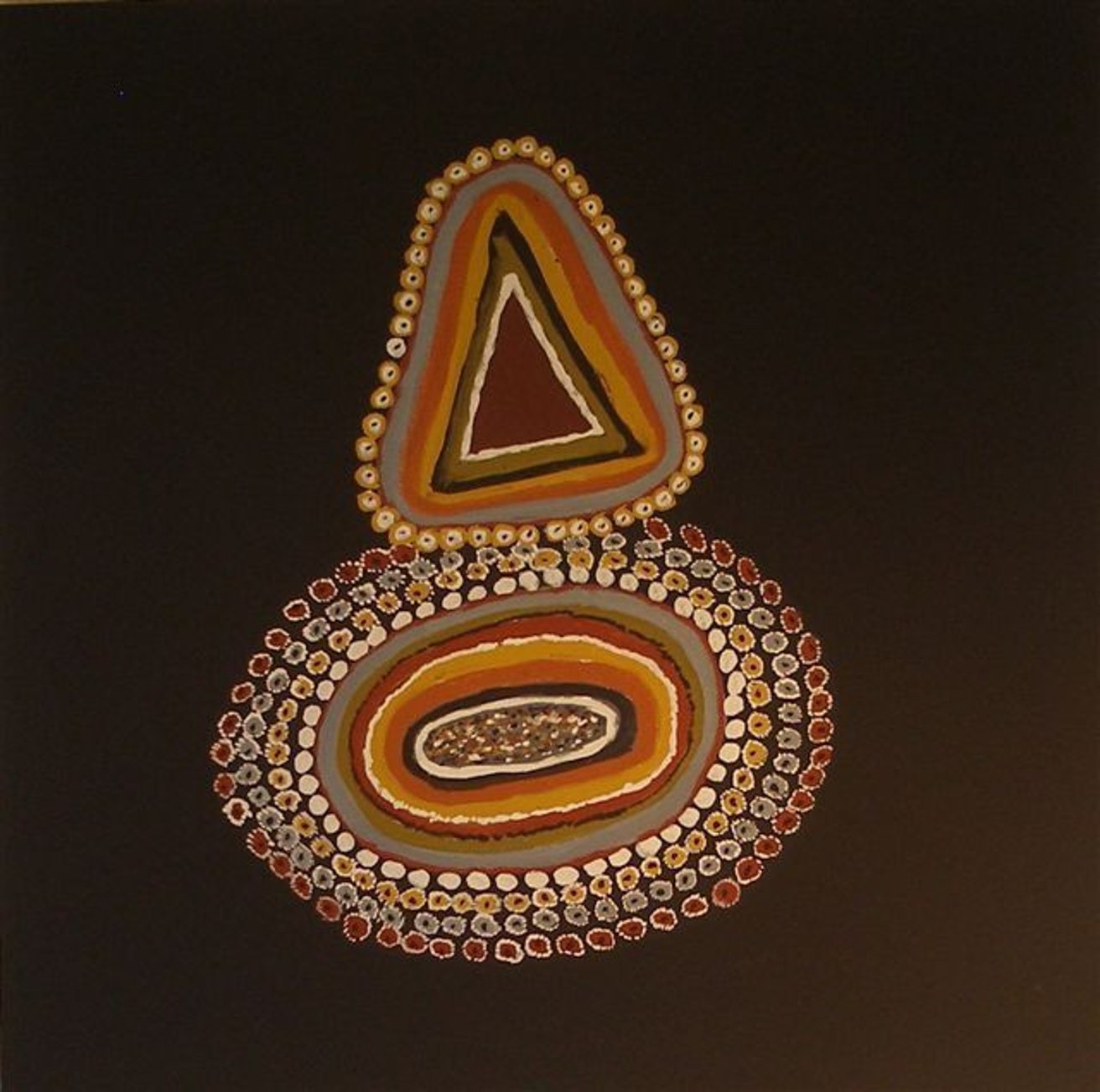 Latest artwork by Judy Mengil (1954-2016)