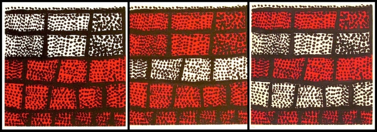 Latest artwork by Kathleen Paddoon Napanangka (1938-2019)