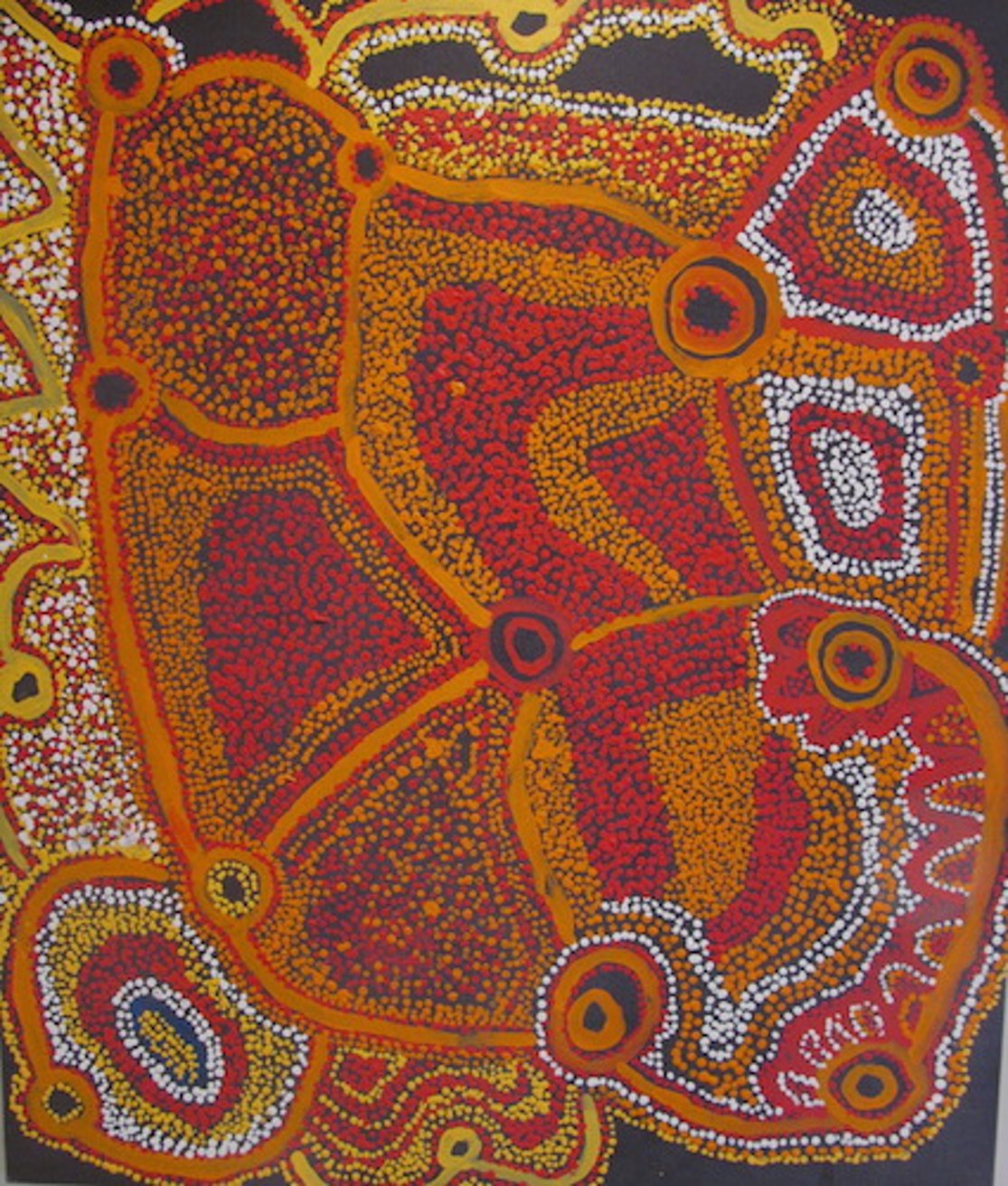 Latest artwork by Jimmy Baker (c.1915-2010)