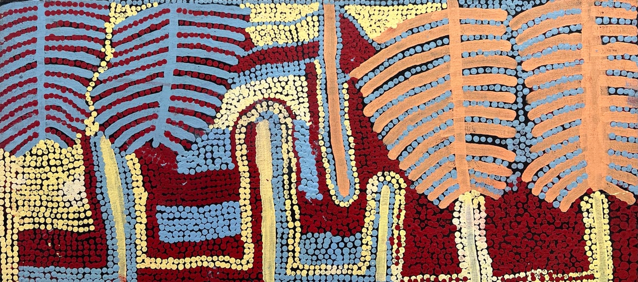 Latest artwork by Marlee Napurrula