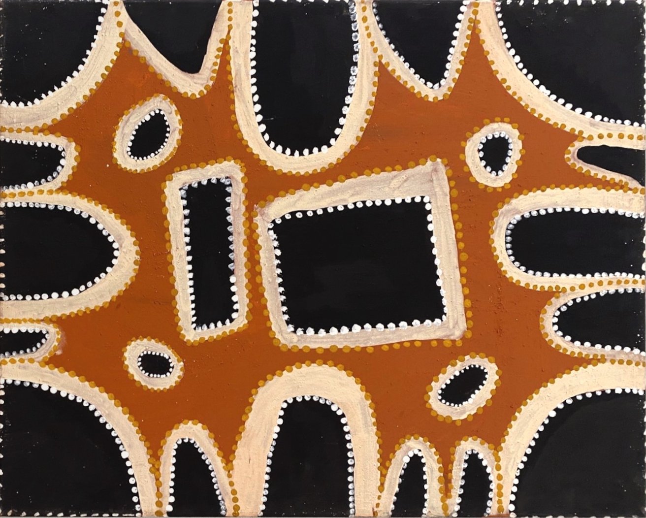 Latest artwork by Mignonette Jamin (1932-2010)