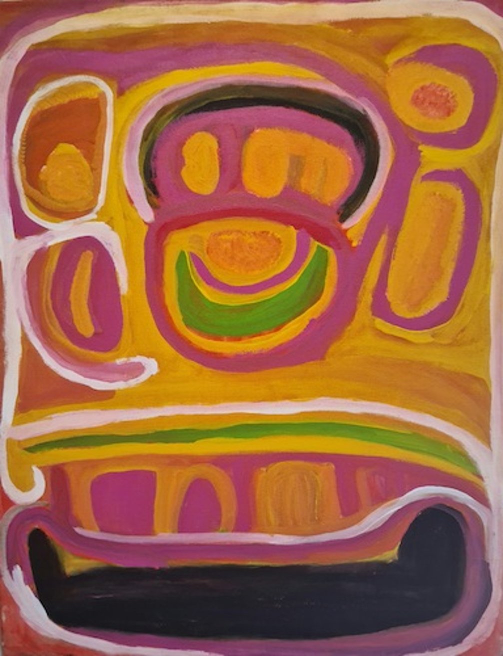 Latest artwork by Stumpy Brown (1924 - 2011)