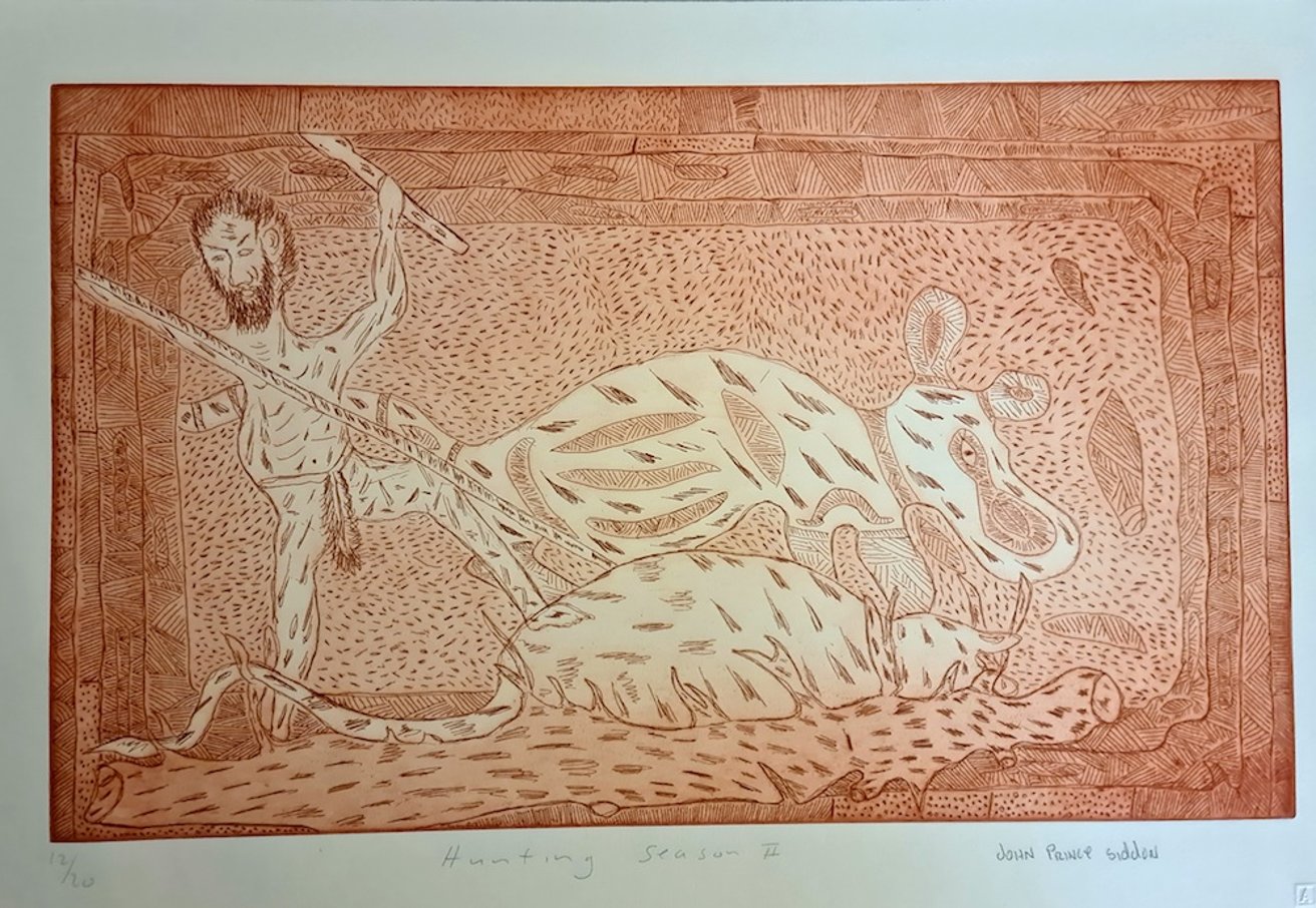 Latest artwork by John Prince Siddon