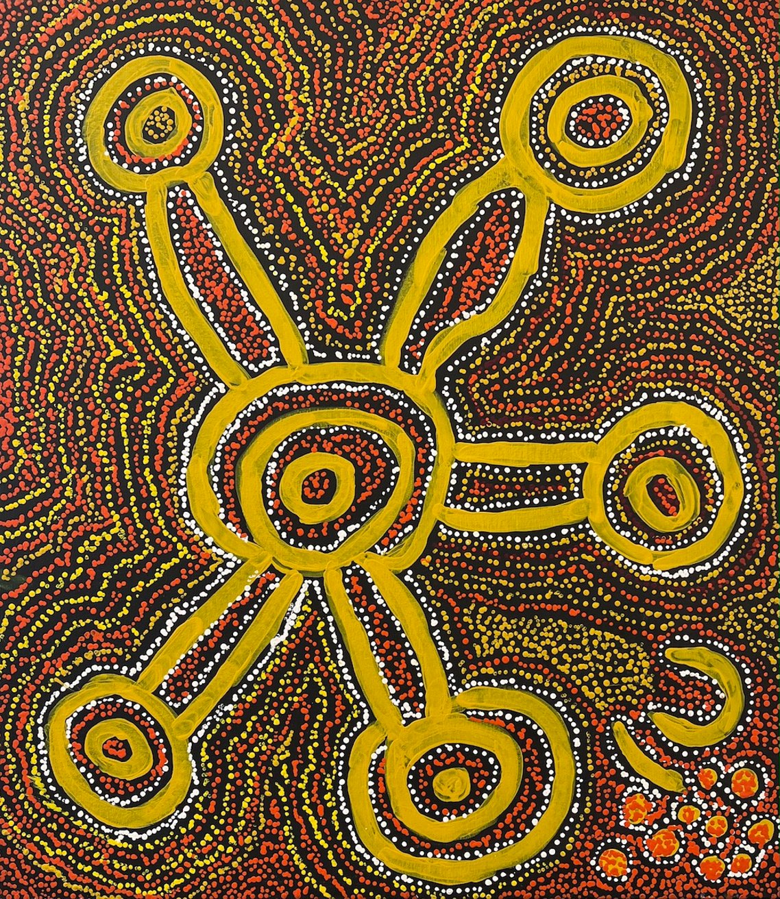 Latest artwork by Ngantiri Hogan