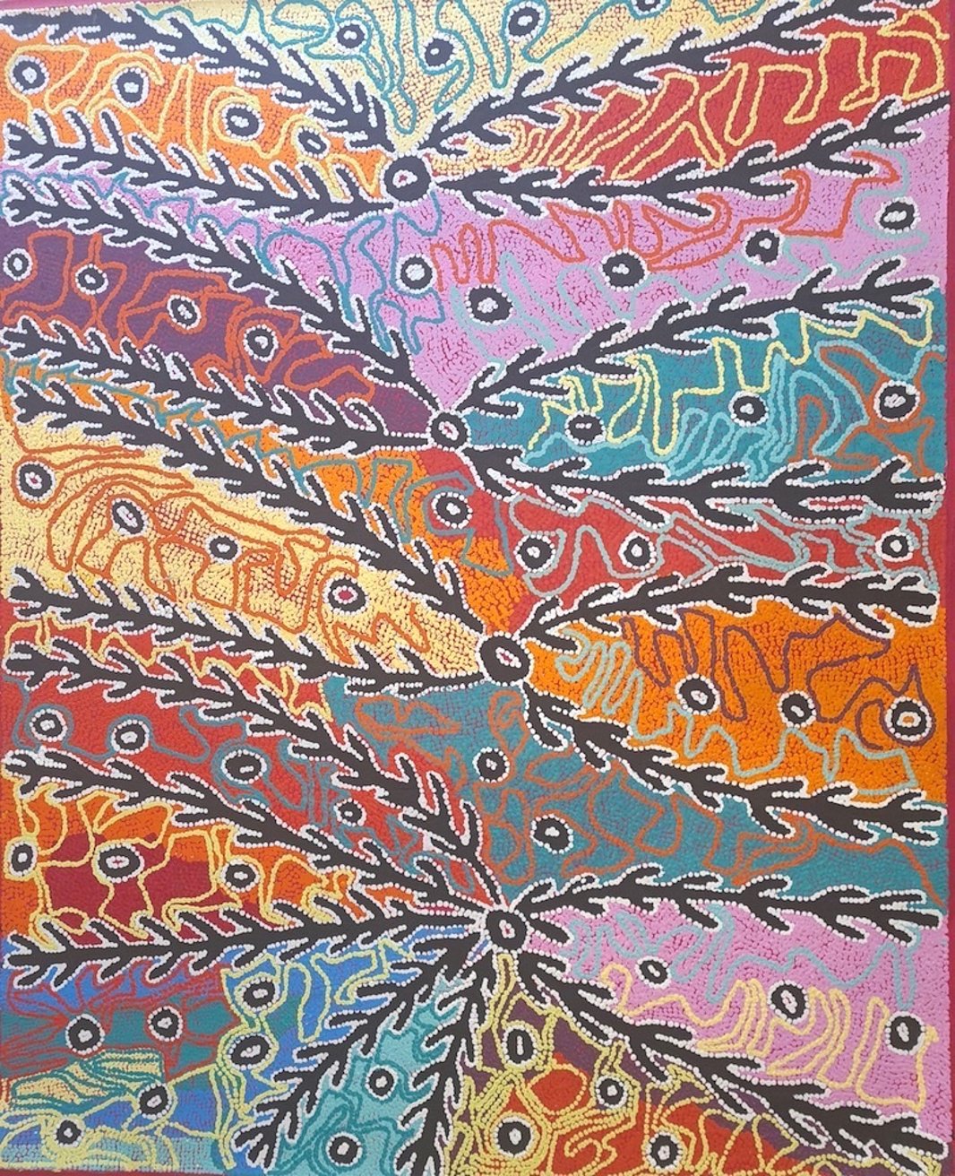 Latest artwork by Liddy Napanangka Walker (1925-2017)