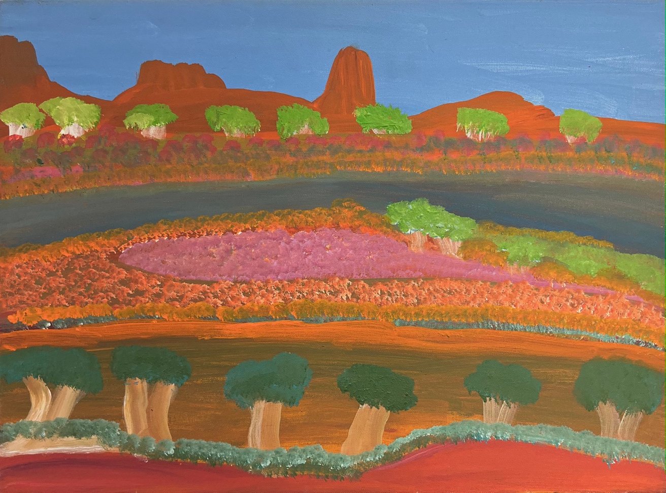 Latest artwork by Daisy Andrews (c.1934-2015)