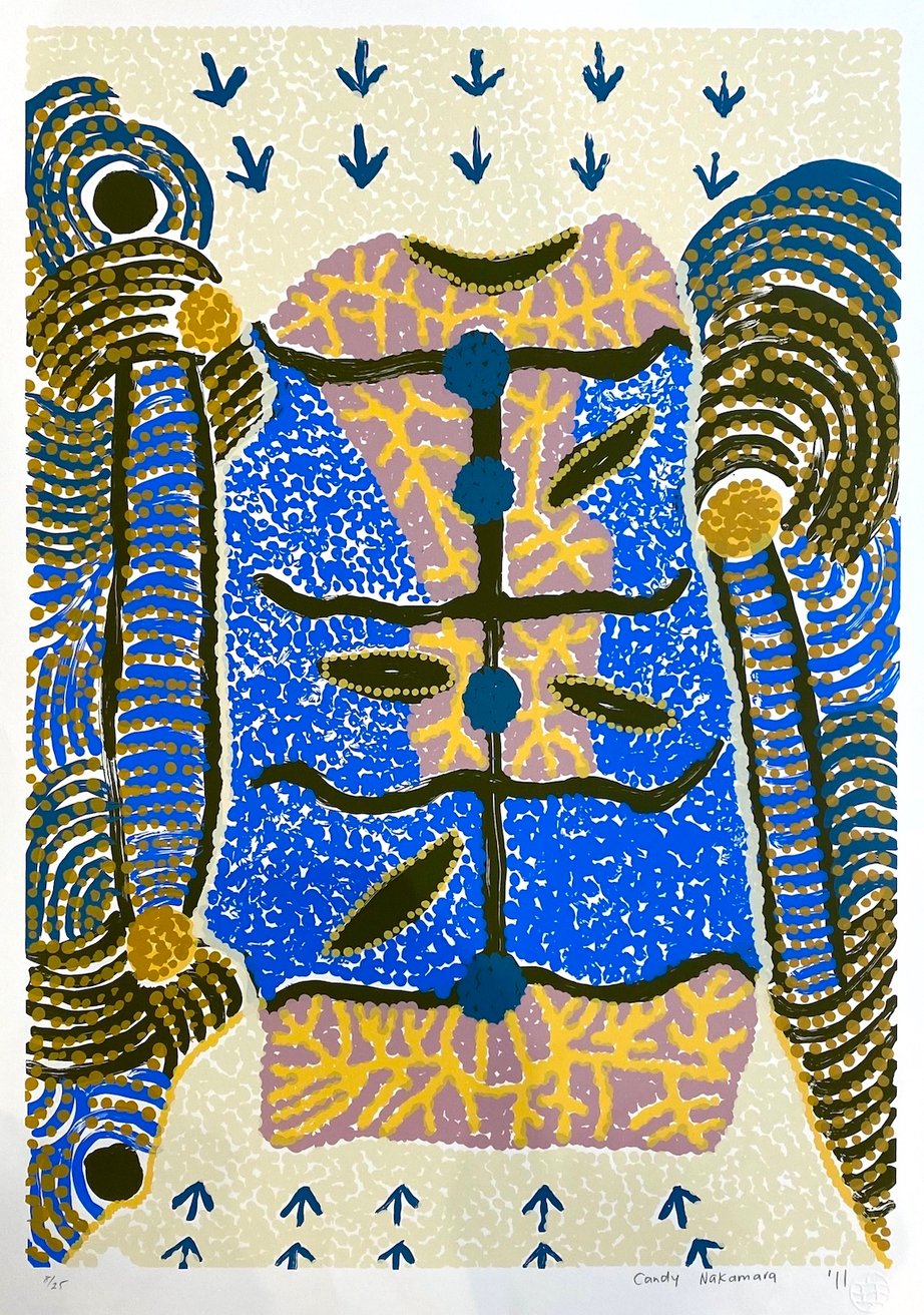 Latest artwork by Candy Nelson Nakamarra
