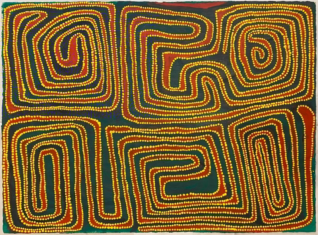 Latest artwork by Mawukura Jimmy Nerrimah (c.1924-2013)