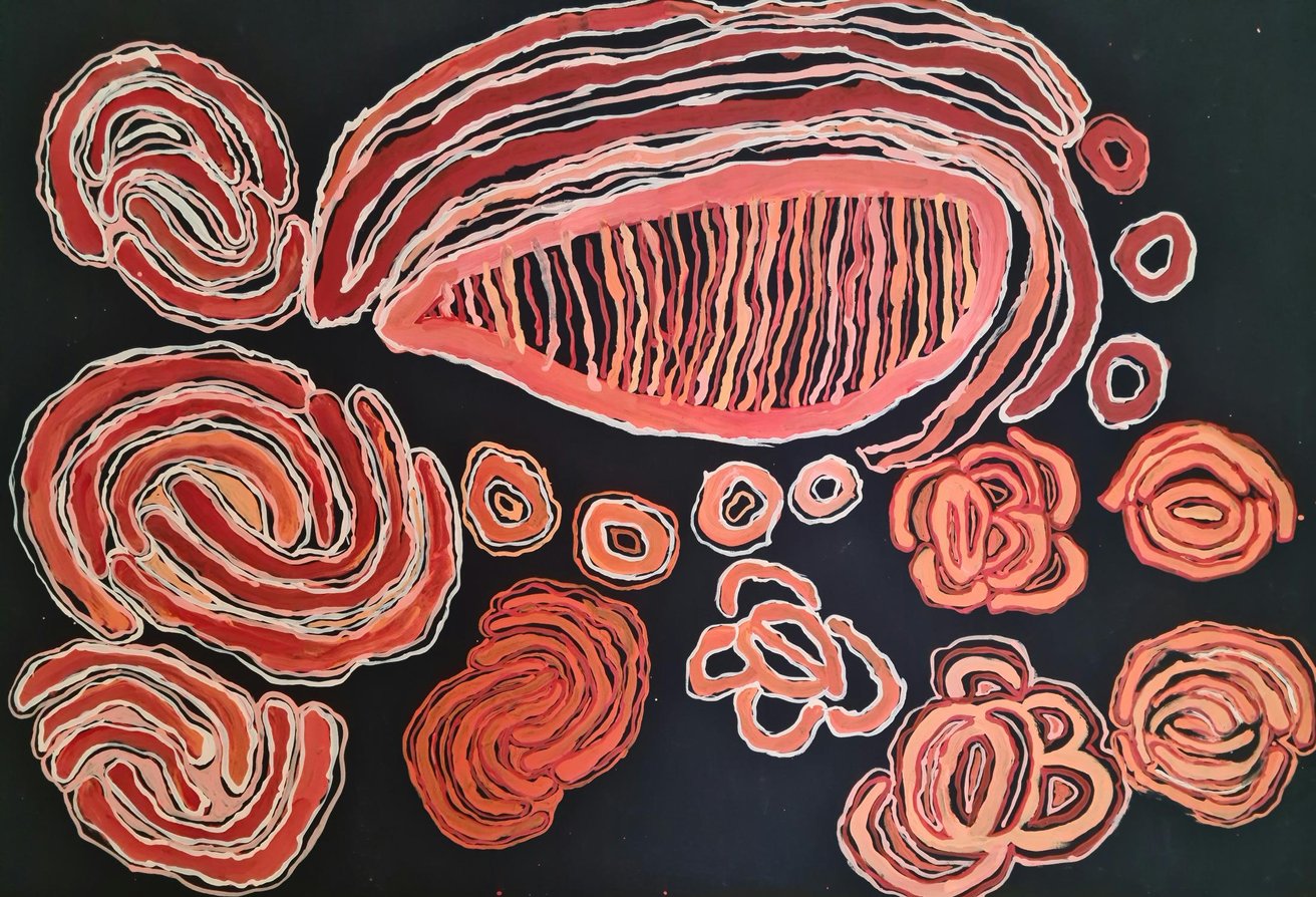 Latest artwork by Ruth Fatt (1960-2021)