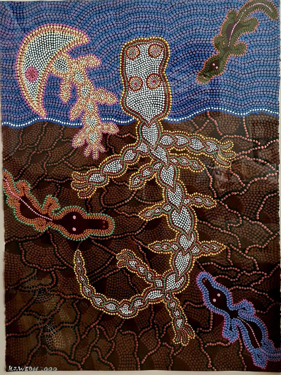 Latest artwork by Harry J Wedge (1957-2012)