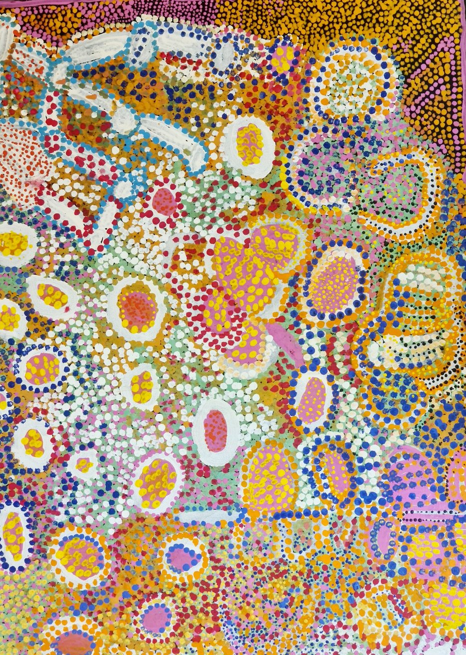 Latest artwork by Carol Maanyatja Golding (c.1930-2016)