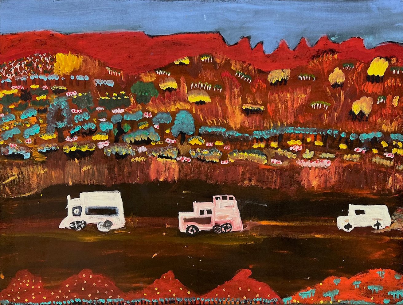 Latest artwork by Helen Dale Samson