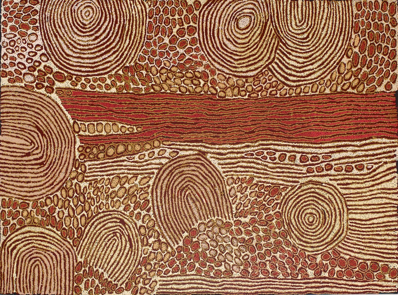 Latest artwork by Walangkura Napanangka (c1946-2014)