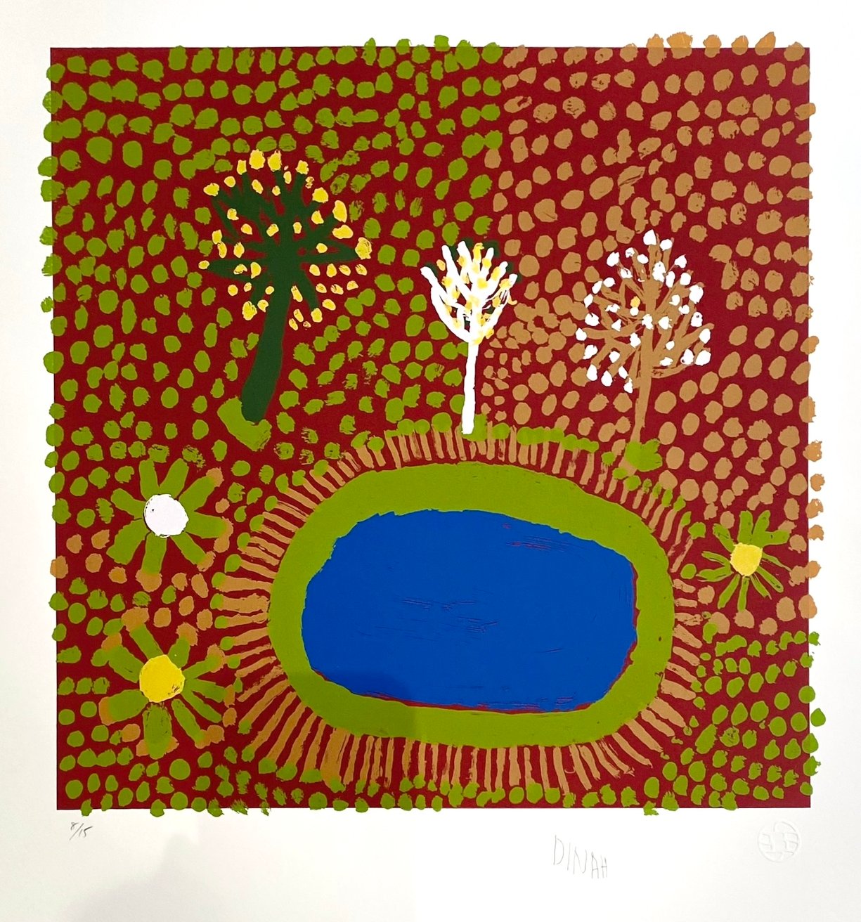 Latest artwork by Dinah Norman