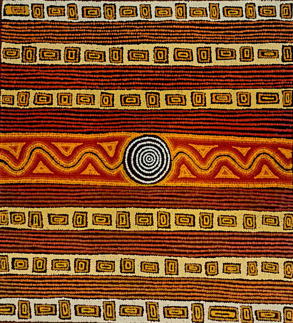 Latest artwork by John West Tjupurrula
