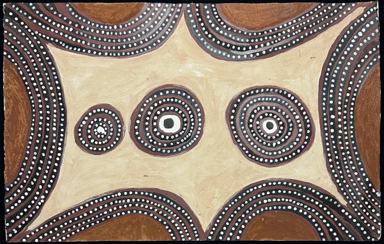 Latest artwork by Jack Yalatji Britten (c.1921-2002)