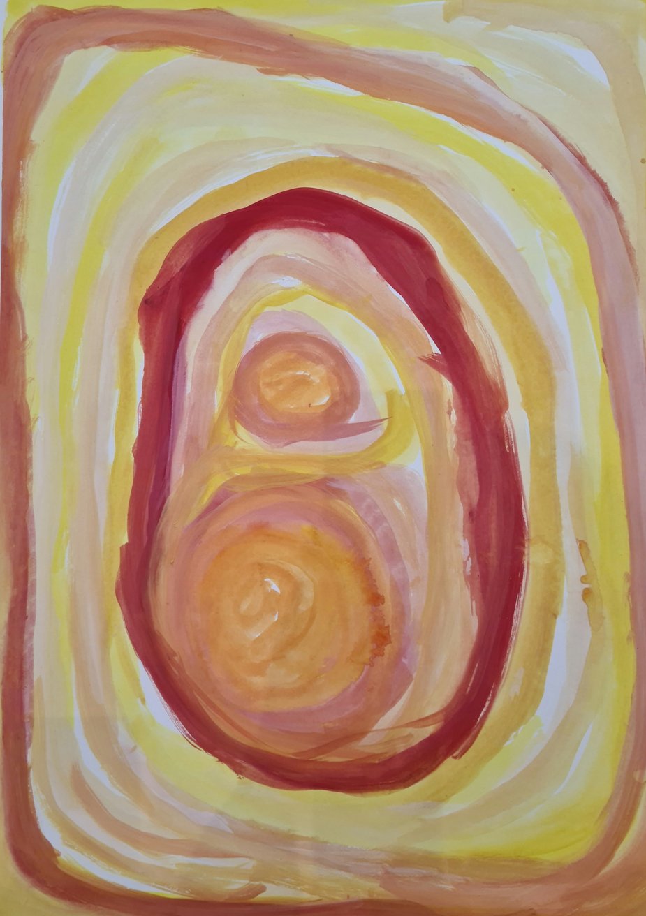 Latest artwork by Nora Nyangapa Nungabar (c1919-2016)