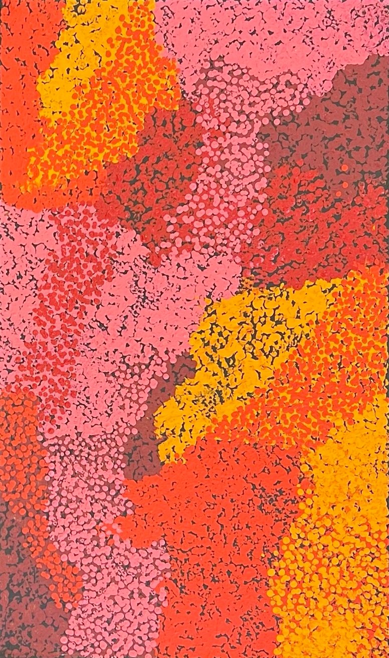 Latest artwork by Ruth Nungarrayi Spencer