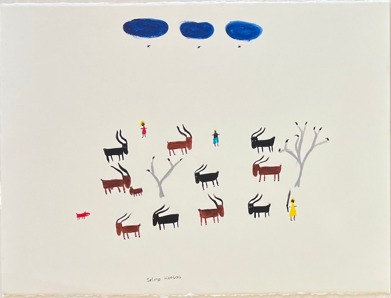 Latest artwork by Selma Hoosan