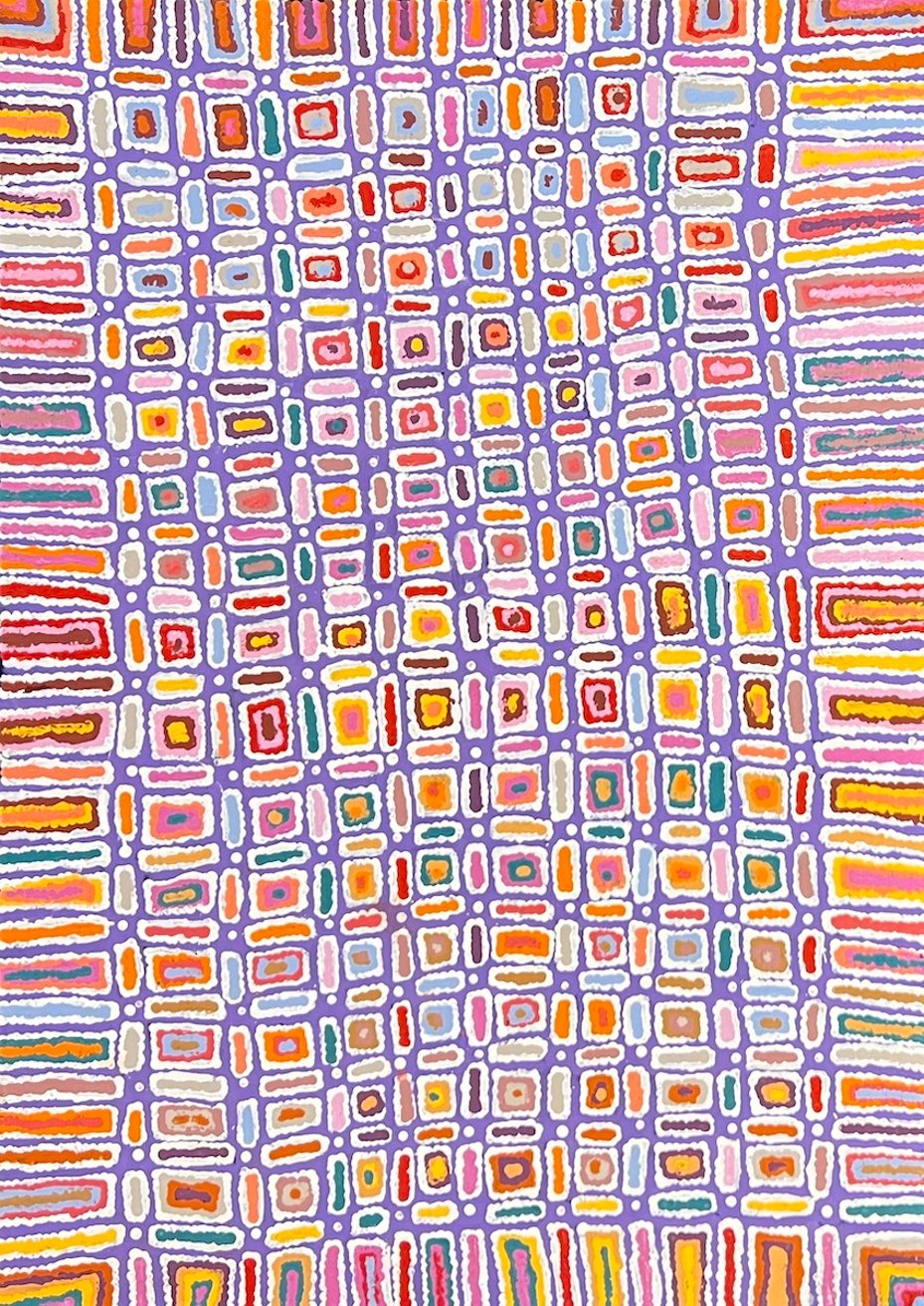 Latest artwork by Lynette Nangala Singleton