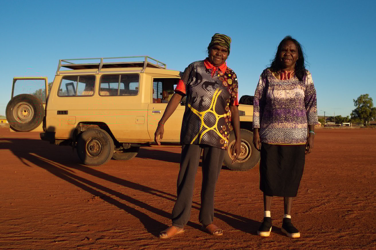 Mina Mina and Ngapa Jukurrpa