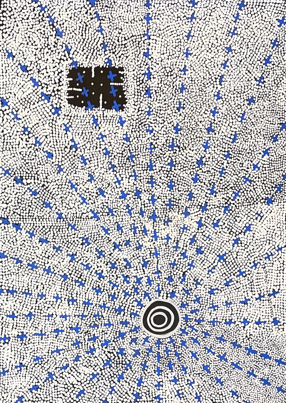 Latest artwork by Verona Nungarrayi Jurrah