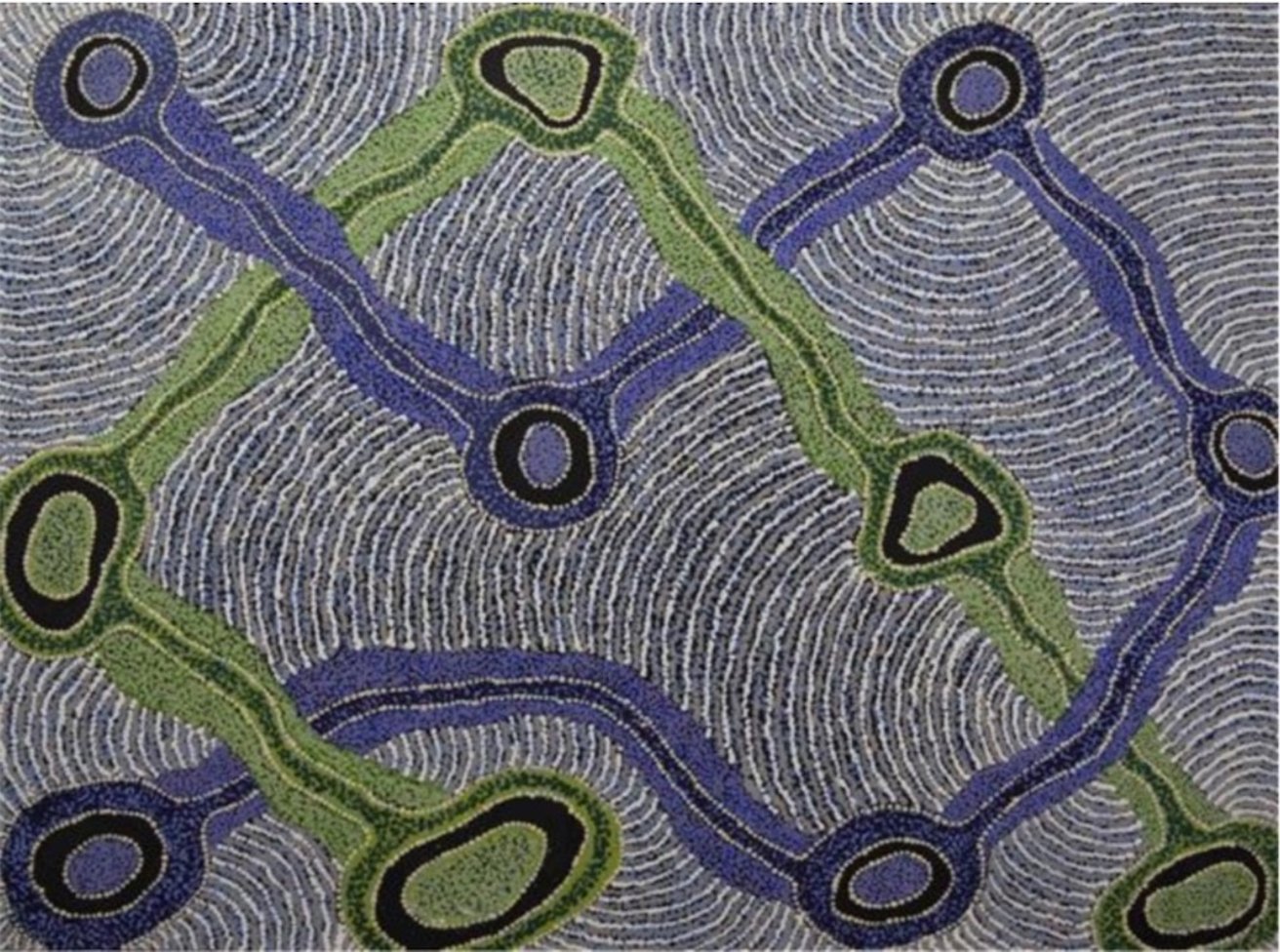 Latest artwork by Inawinytji Stanley