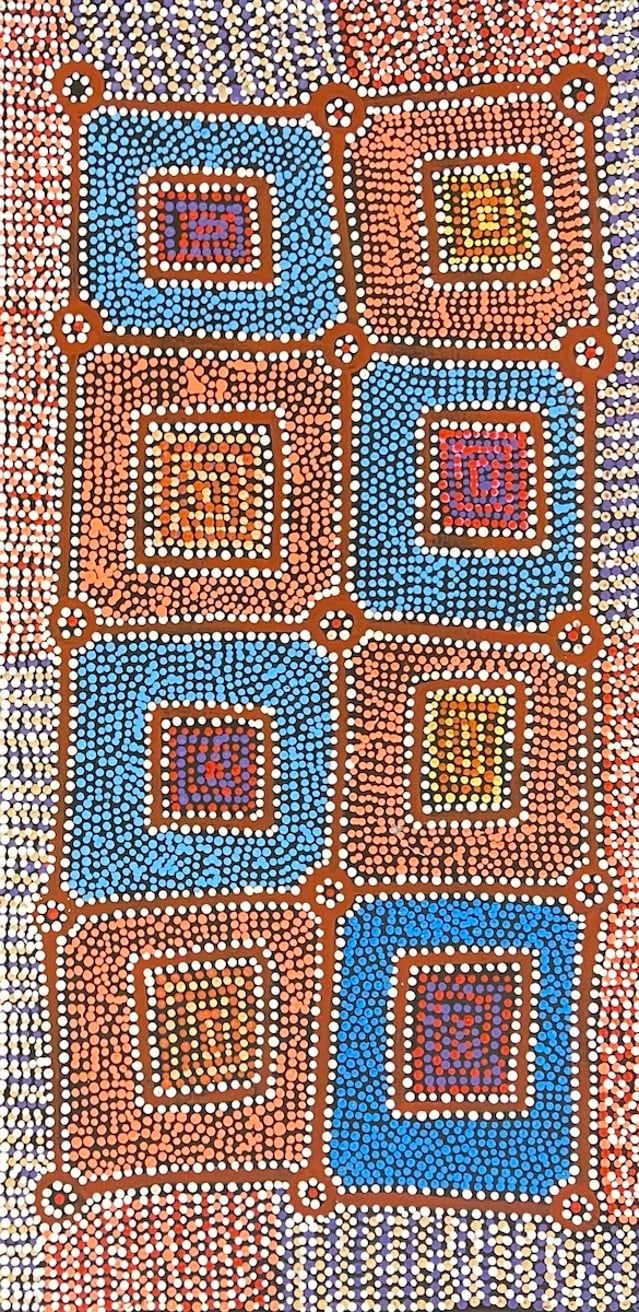 Latest artwork by Tina Napangardi Martin