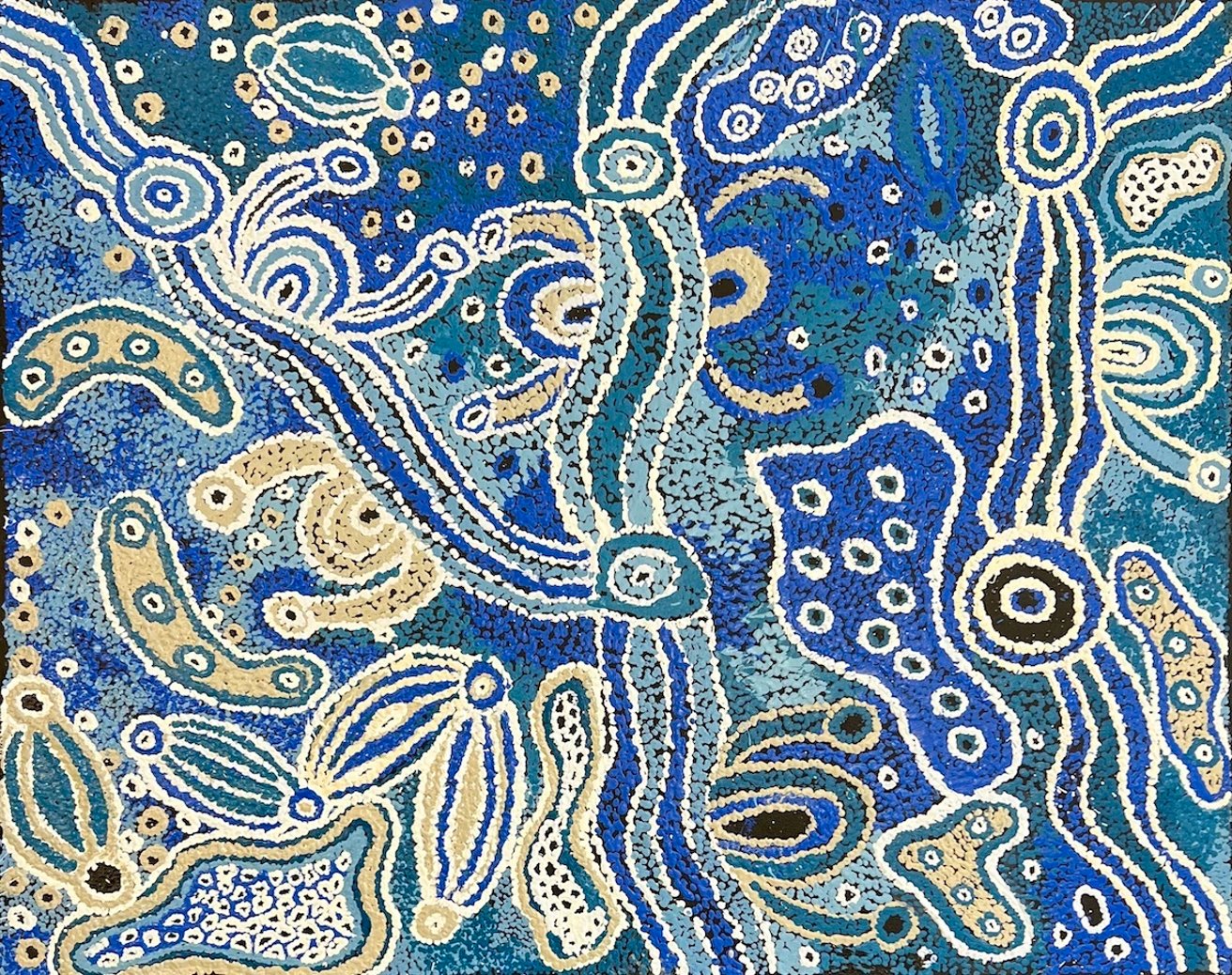 Latest artwork by Francie Ingkatji