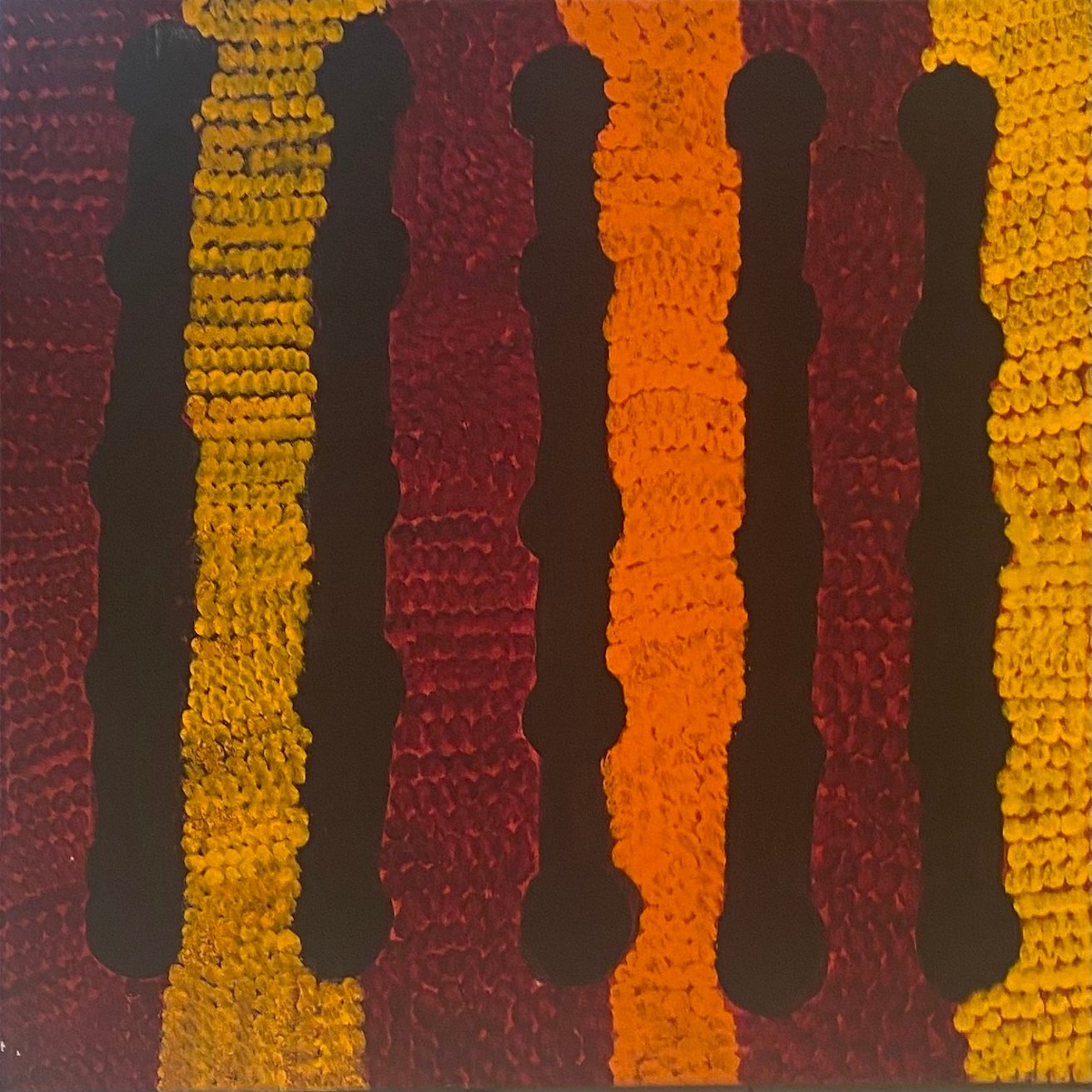 Latest artwork by Ngarralja Tommy May (1935-2022)