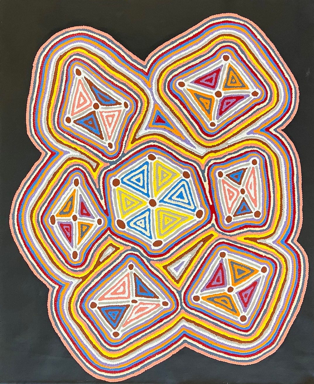 Latest artwork by Sabrina Nungarrayi Gibson