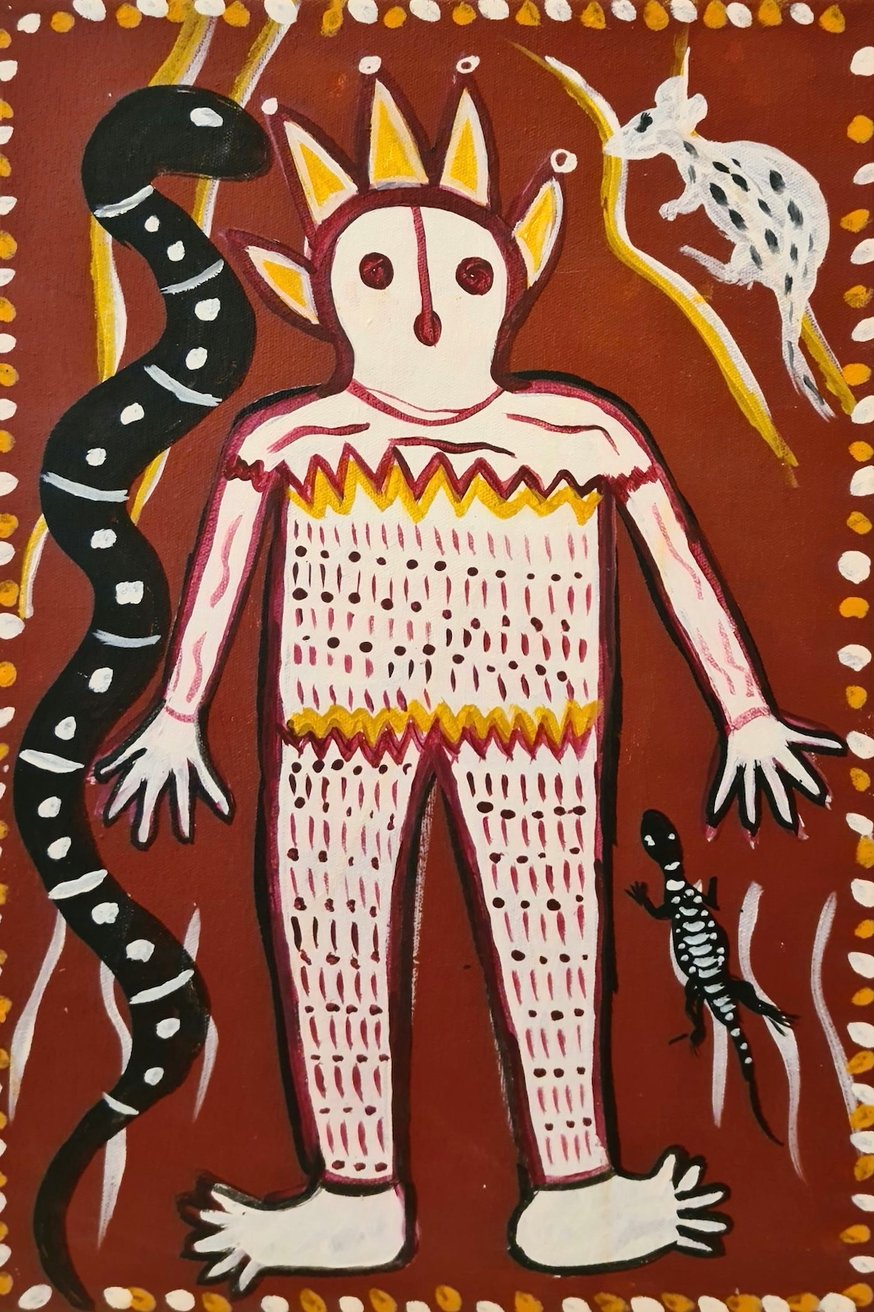 Latest artwork by Donny Nyorna Woolagoodja