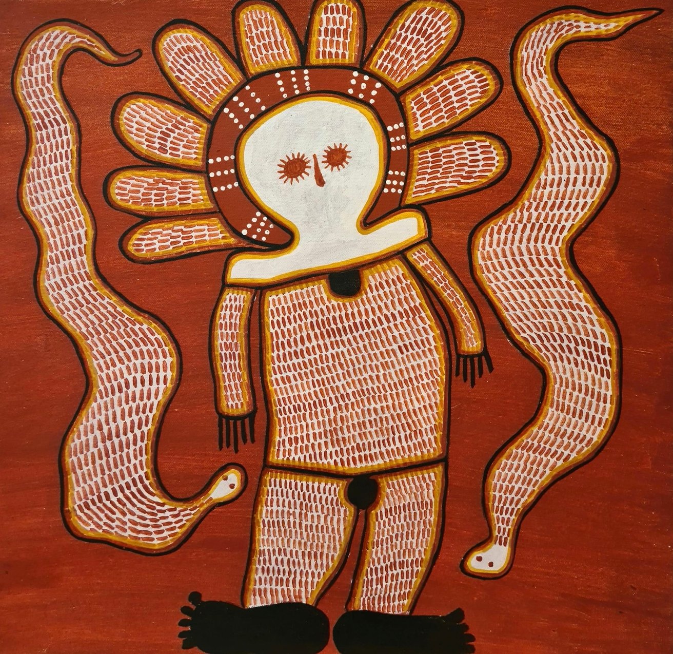 Rain and cloud spirit and totem