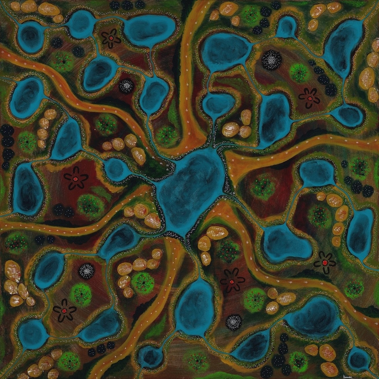 Latest artwork by Josh Koomal Whiteland