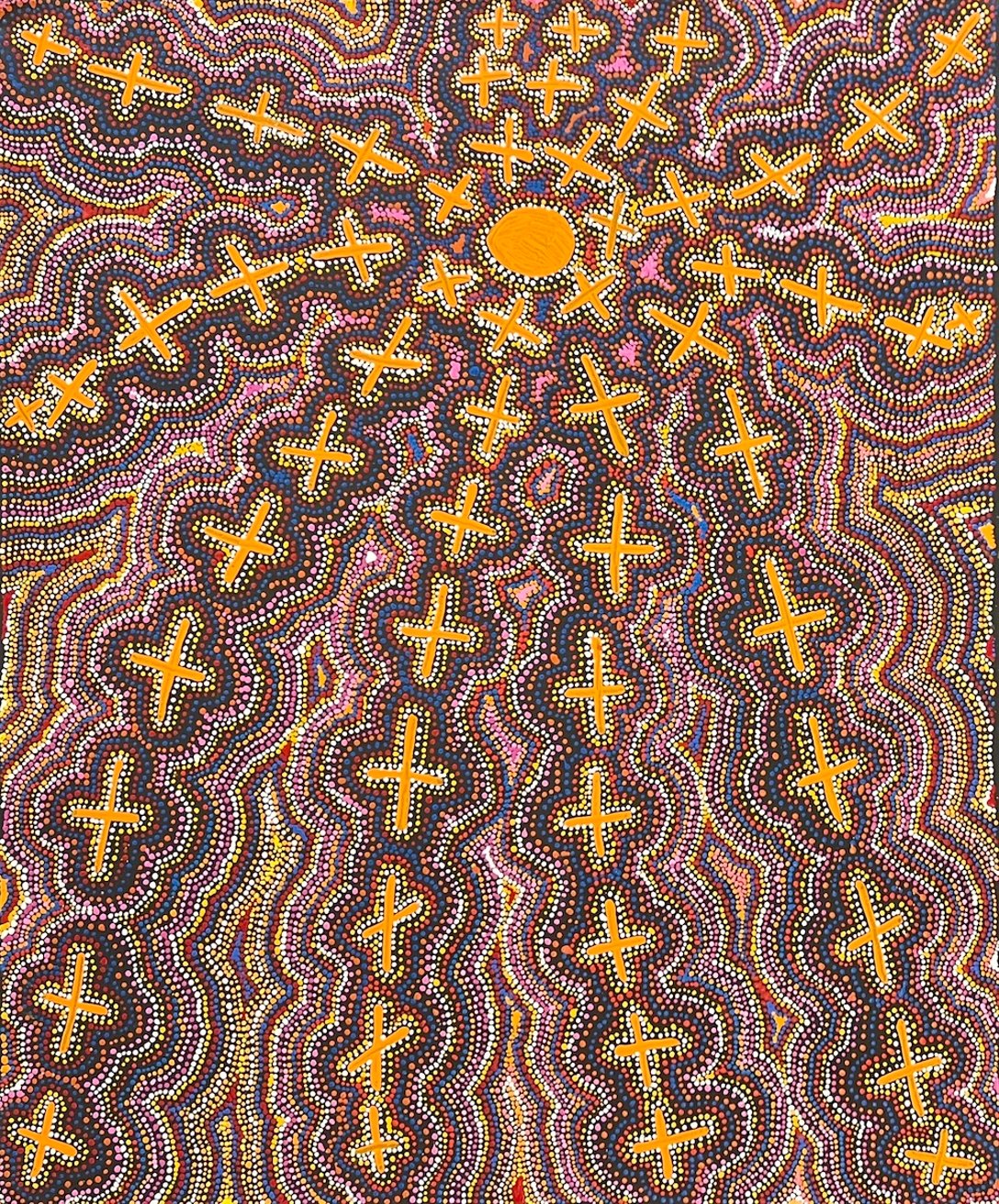 Latest artwork by Kershini Napaljarri Collins