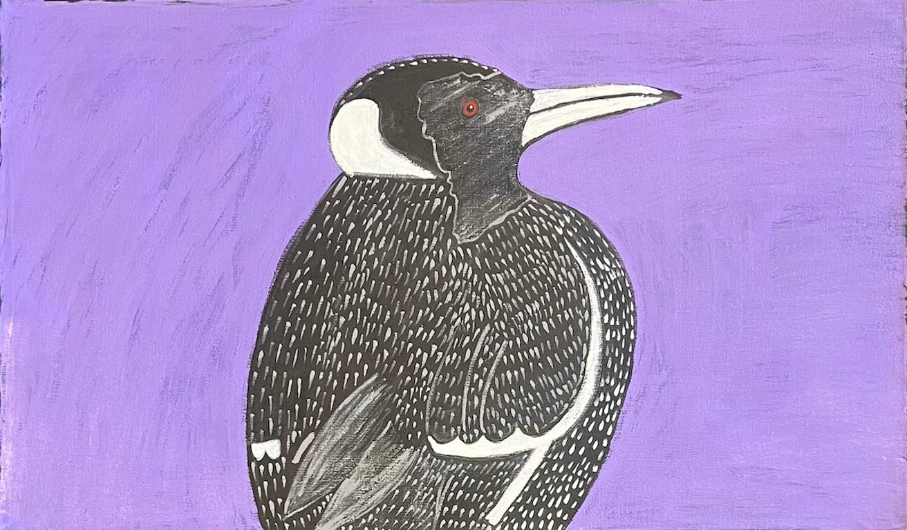 Latest artwork by Wilma Napangardi Poulson