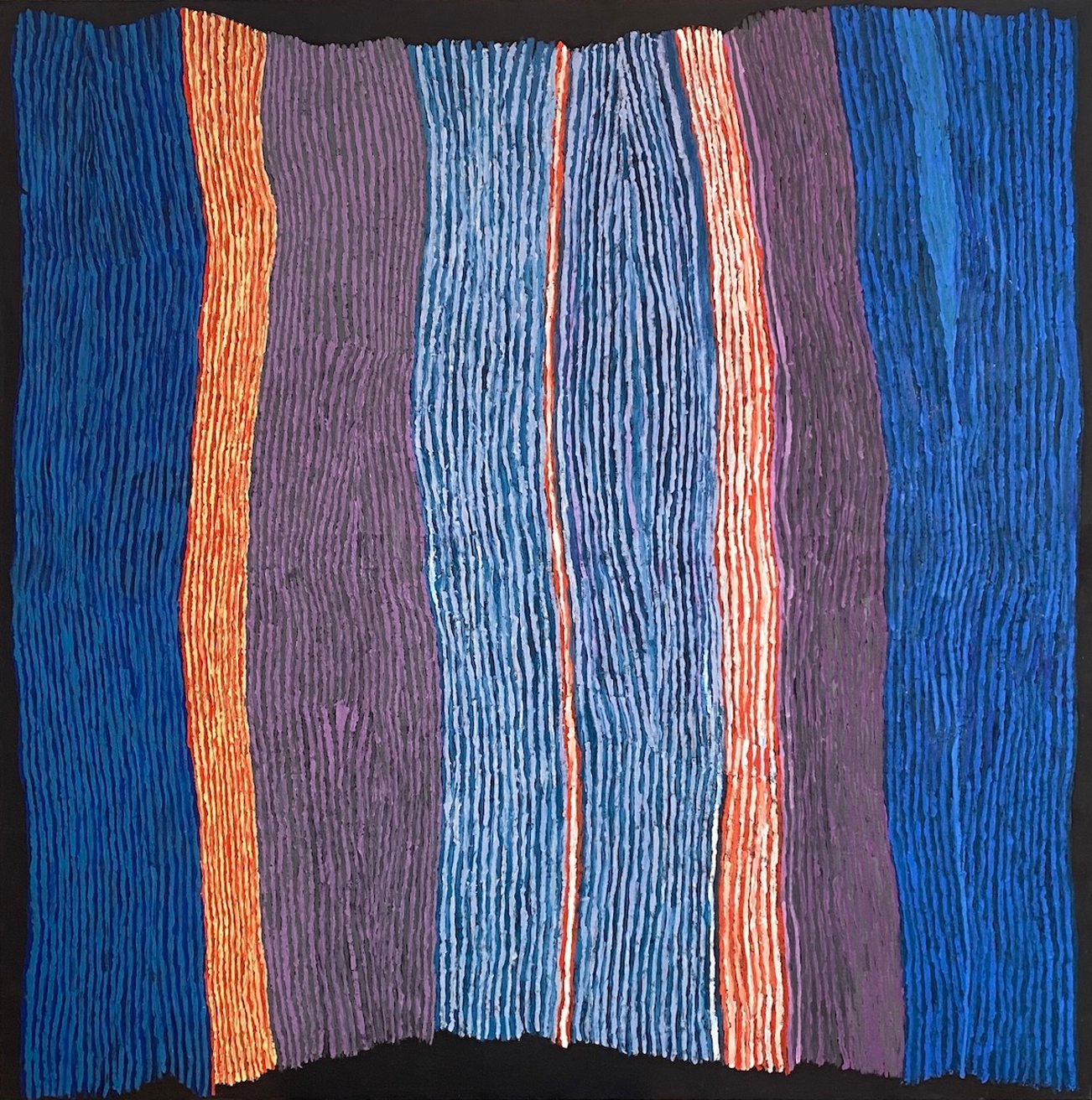 Latest artwork by Ray Ken (c1940-2018)