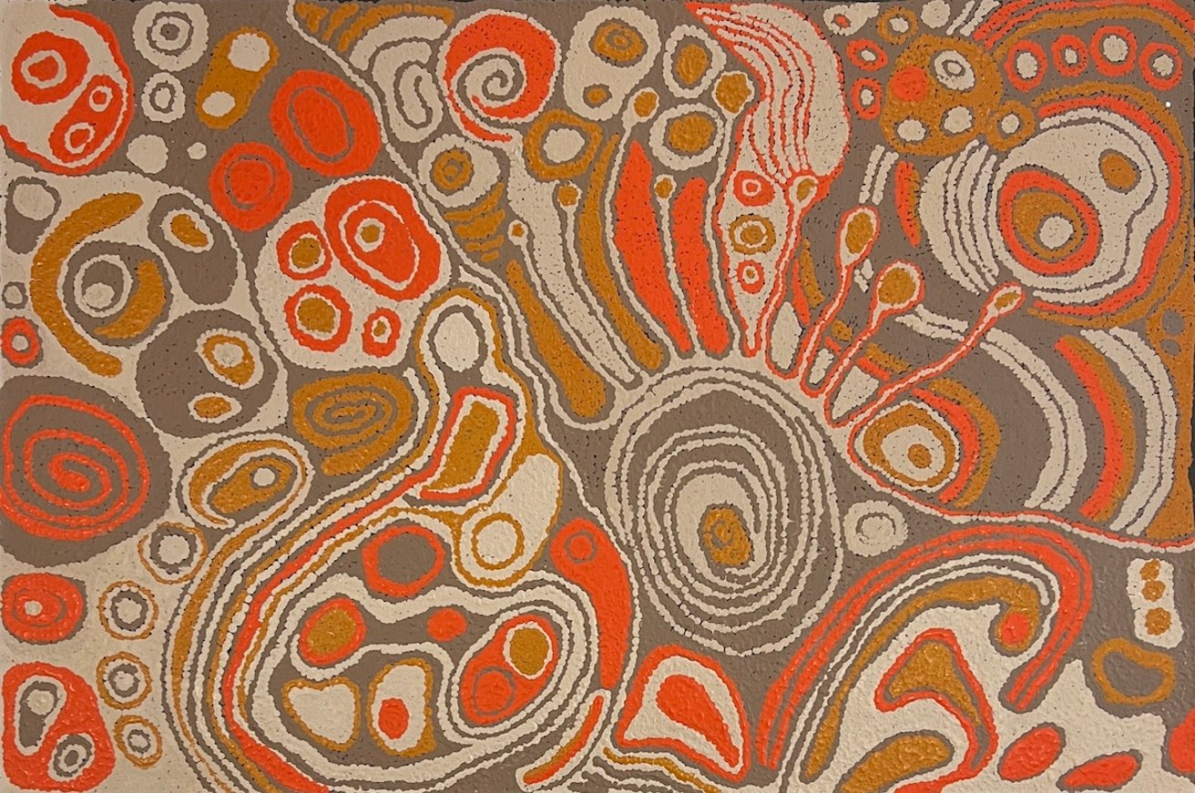 Latest artwork by Antjala Kani George