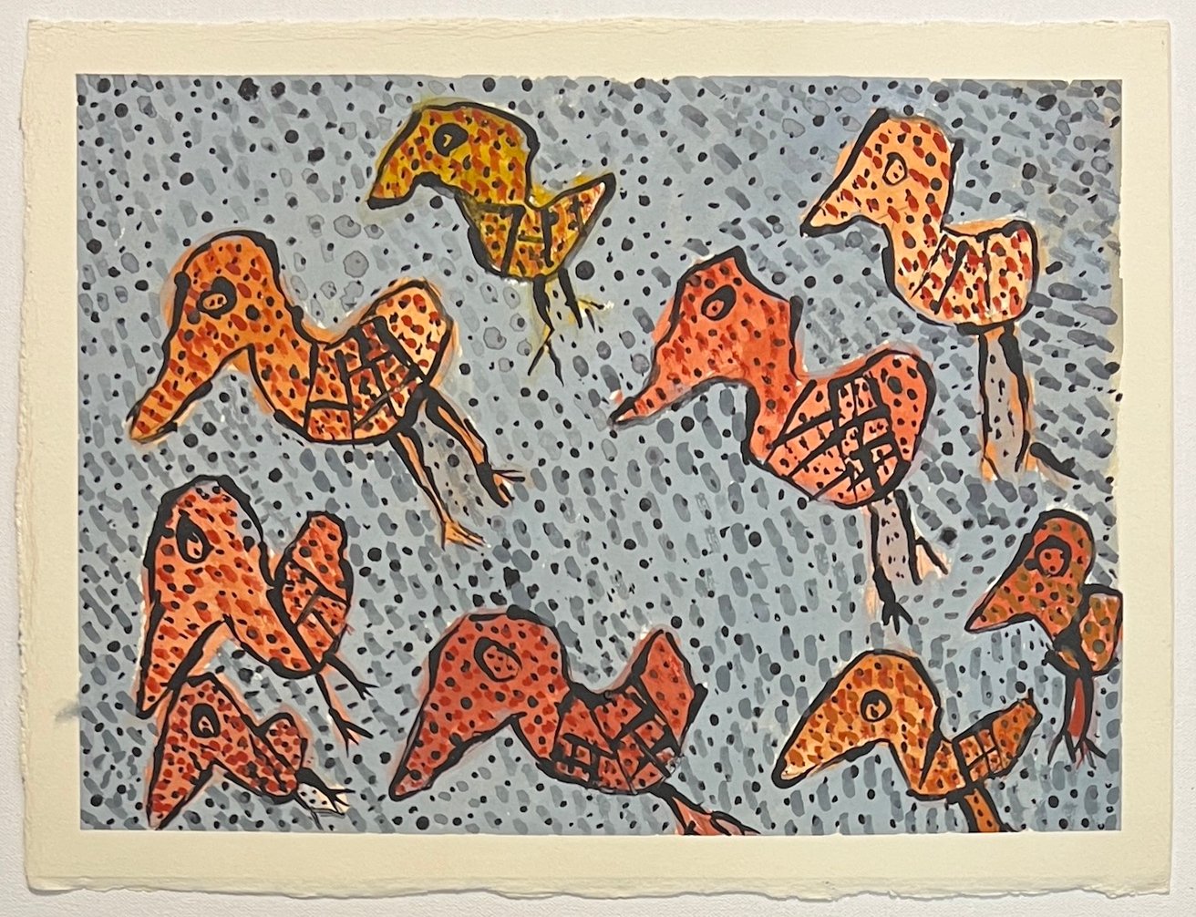 Latest artwork by Jane Margaret Tipuamantumirri