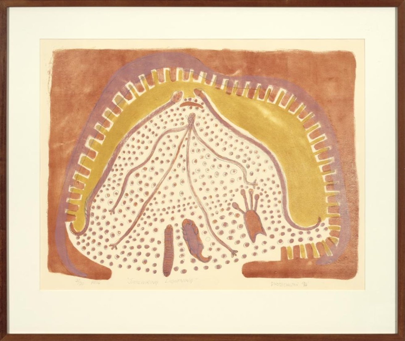 Latest artwork by Paddy Carlton (1936-2006)