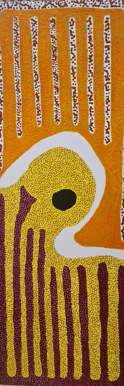 Latest artwork by Tossie Baadjo