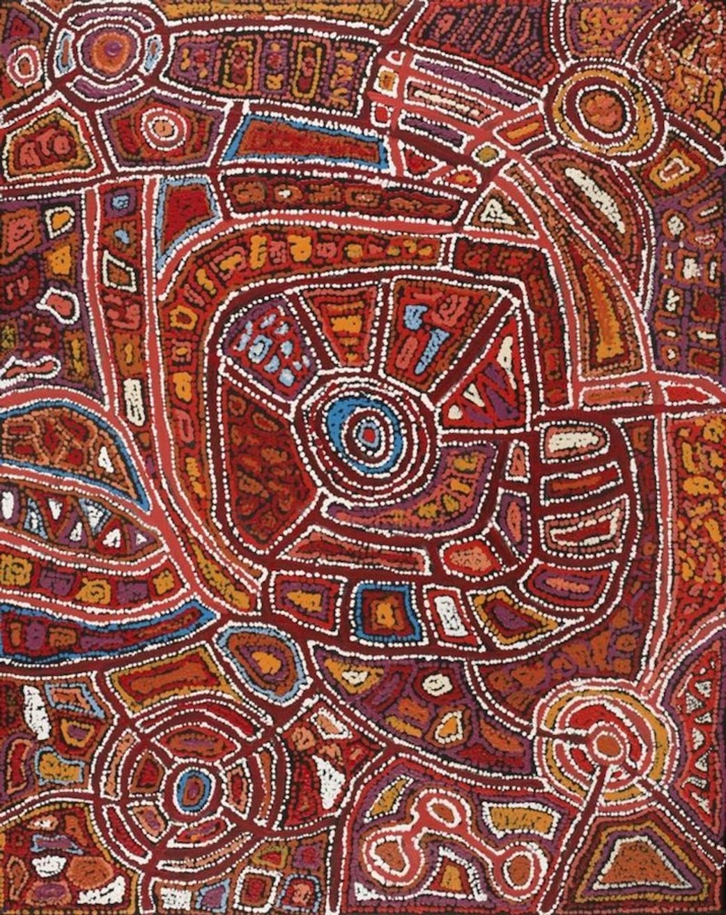 Latest artwork by Joy Nangala Brown