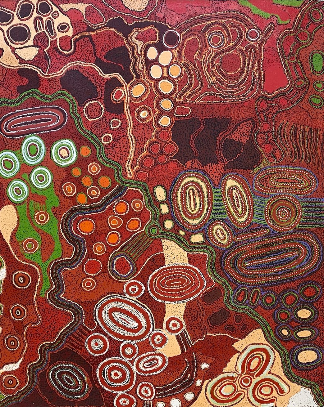Featured artwork from Tjungu Palya