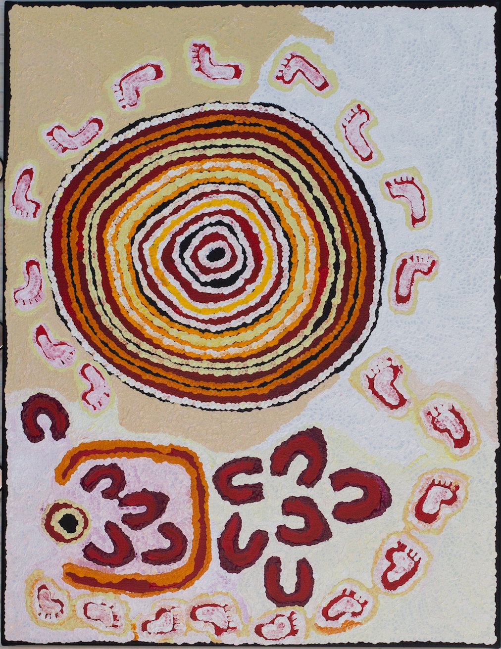 Featured artwork from Spinifex Arts Project