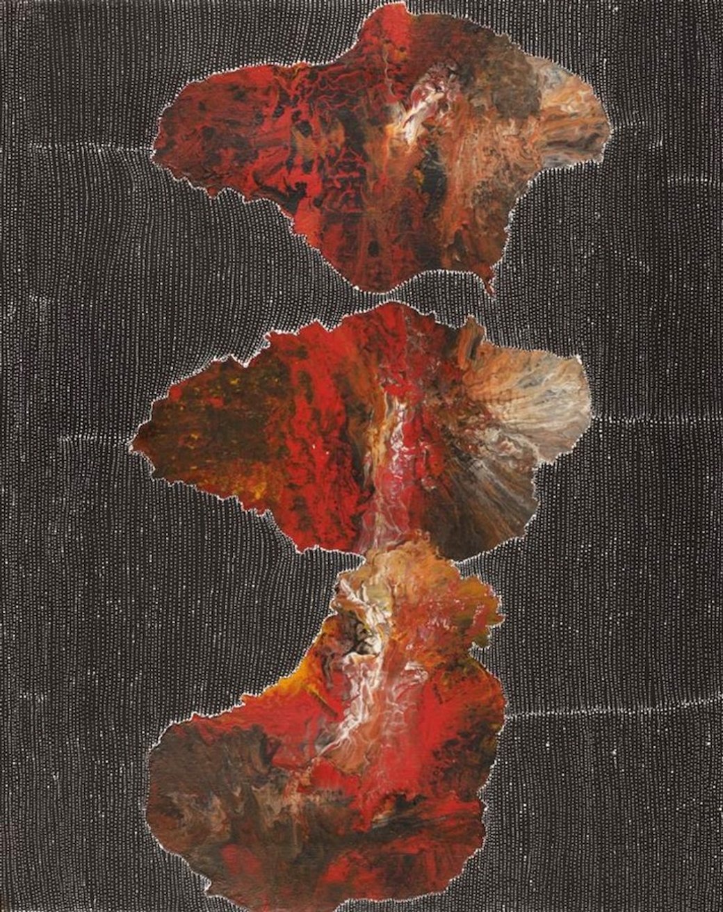 Featured artwork from Warlukurlangu Artists Aboriginal Corporation