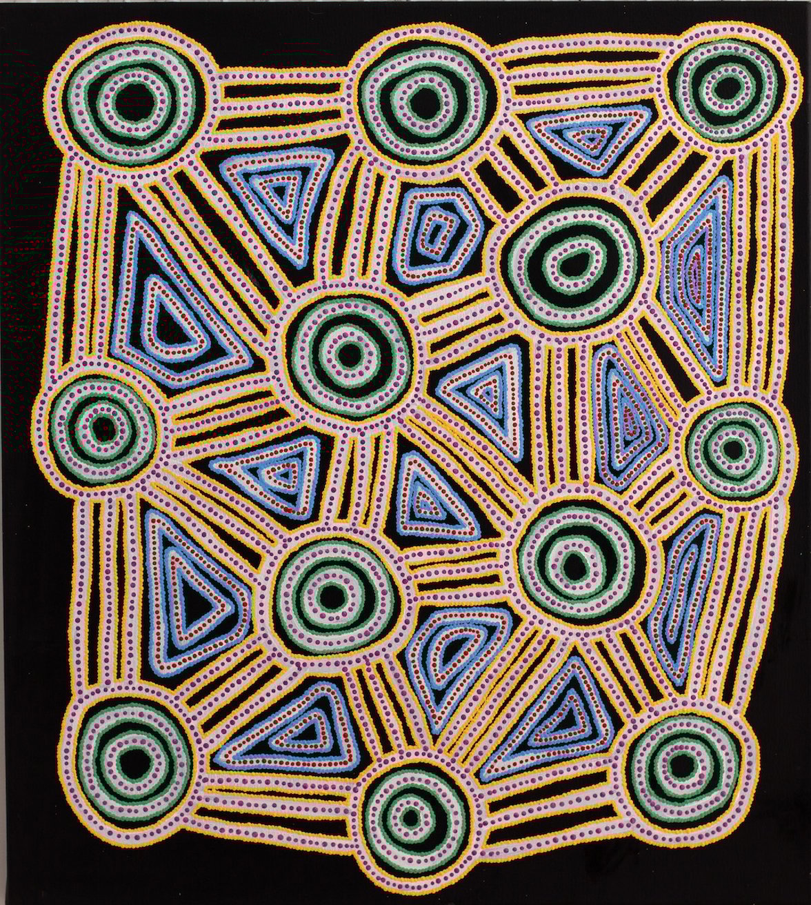 Featured artwork from Spinifex Arts Project