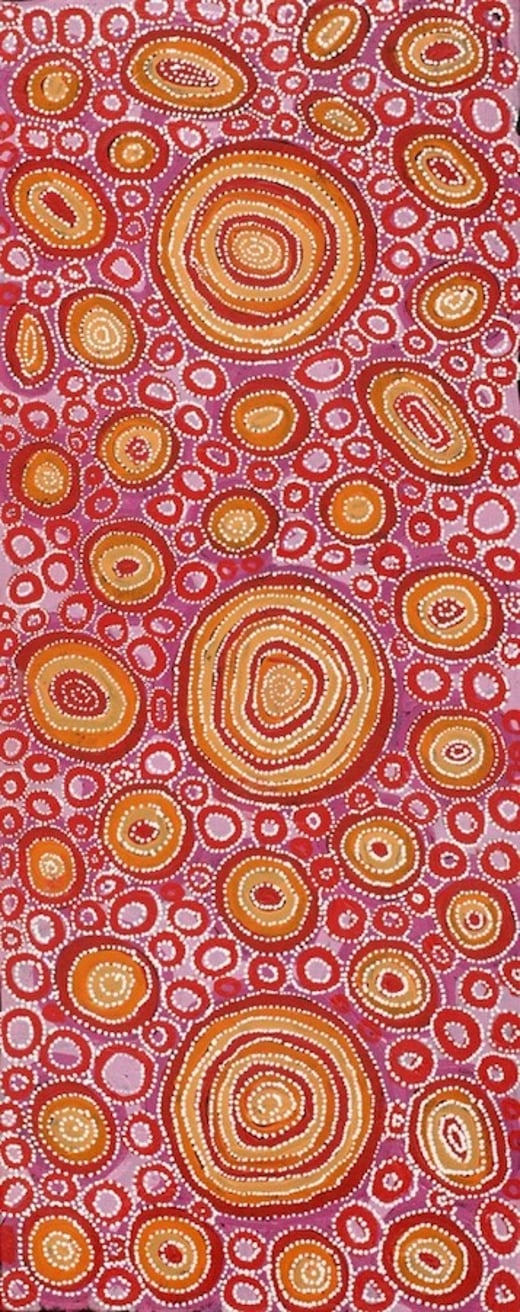 Latest artwork by Tanya Nungarrayi Collins