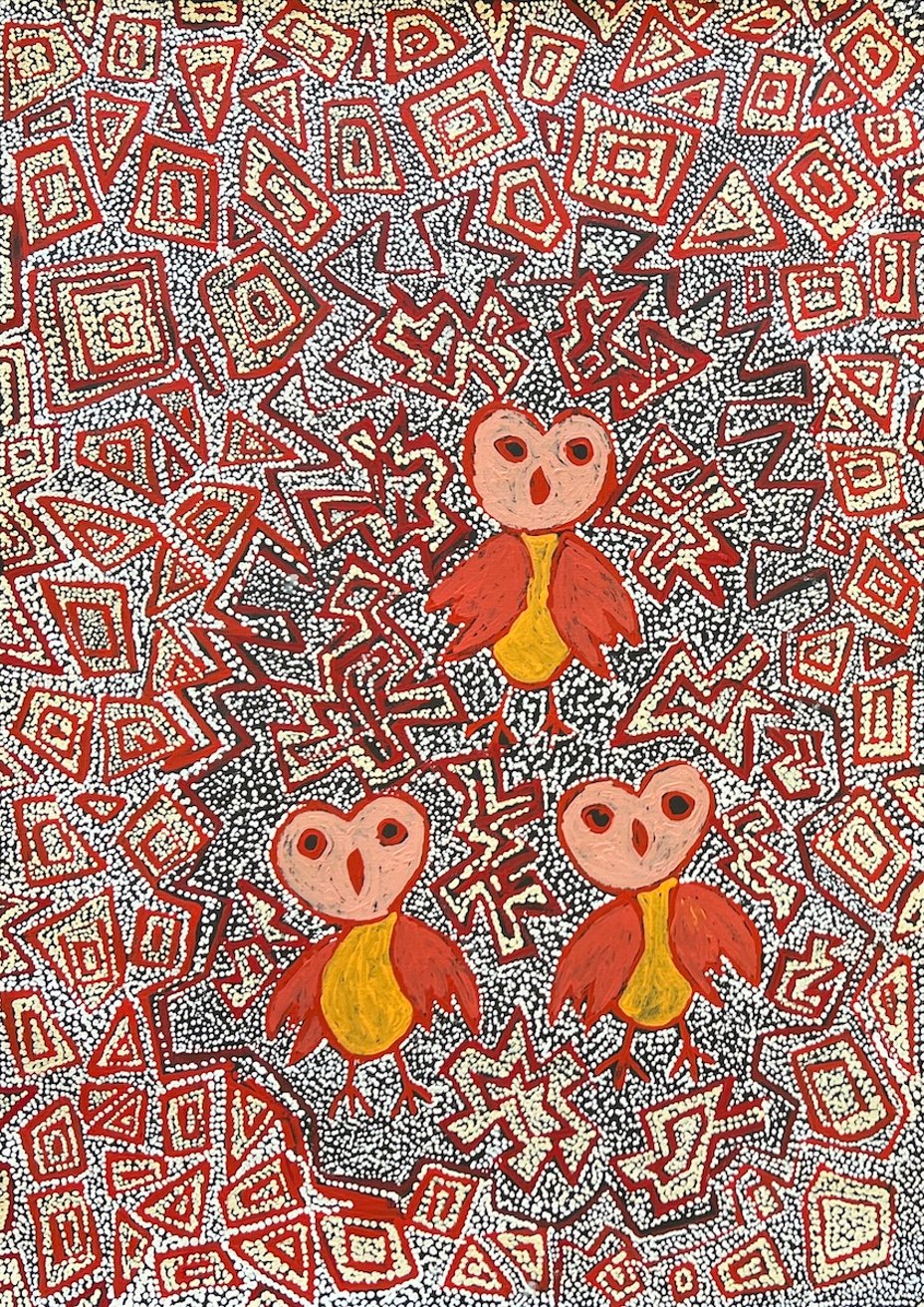 Jarlajirrpi Jukurrpa - Owlet Nightjar Dreaming