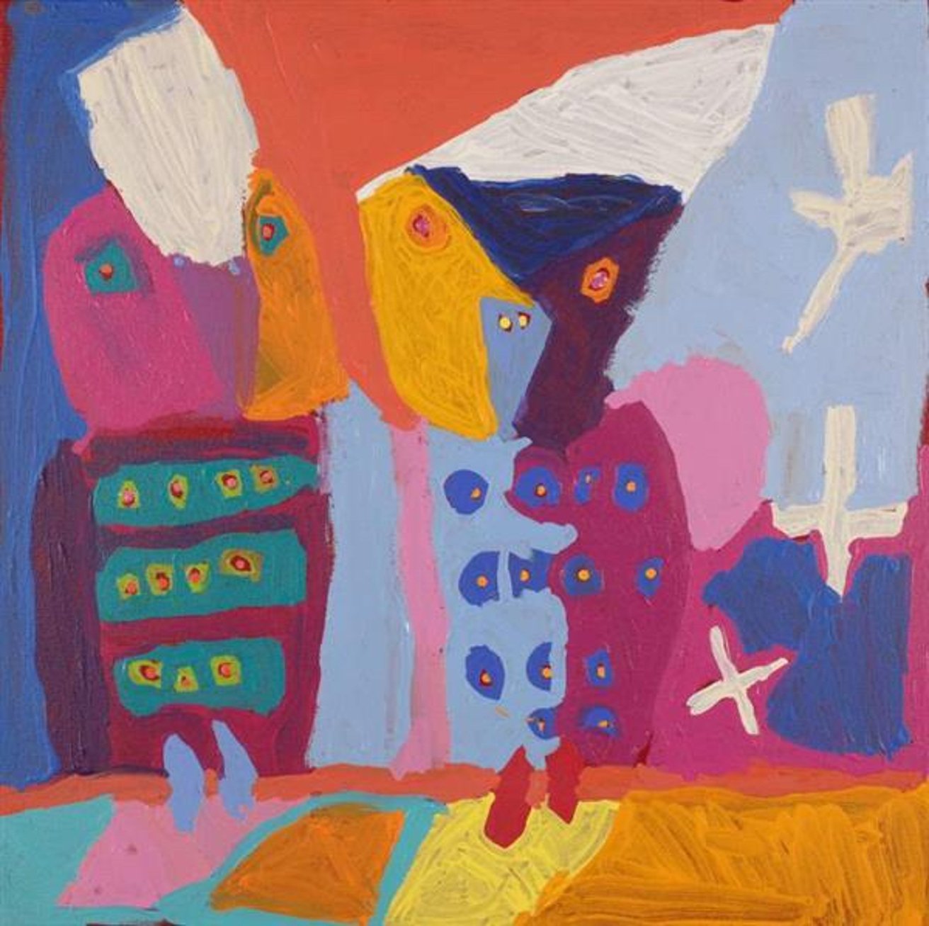 Latest artwork by Karen Napaljarri Barnes